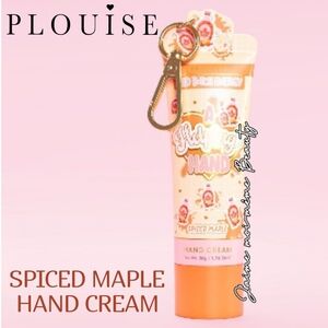 Plouise Spiced Maple Hand Cream With Built In Bag Charm Clip